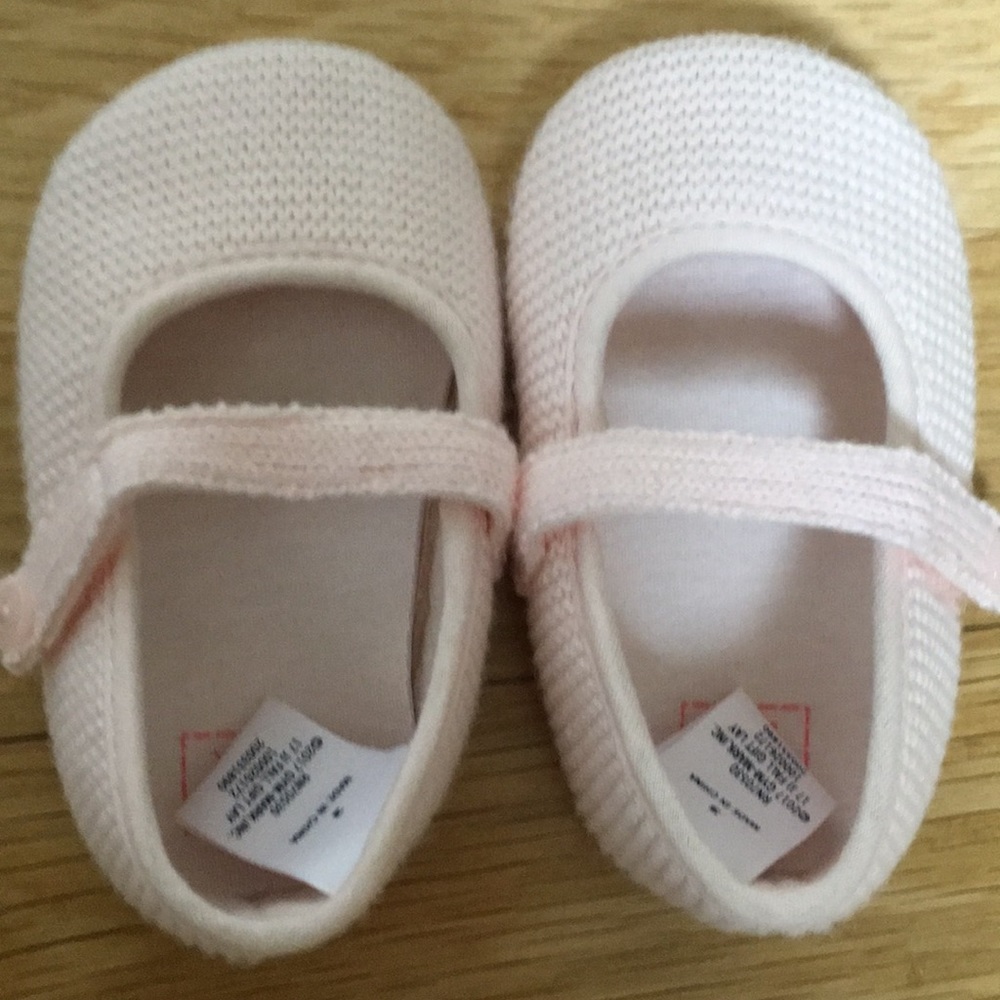 Janie and Jack crib shoes size 3 infant